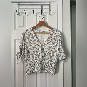 Abercrombie & Fitch Floral Blouse